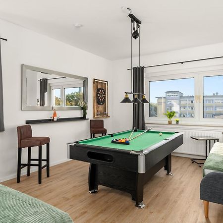Homely-Apartment Manhattanart, Zentral, Parkplatz, Billard,Ps4, Dart, Balkon Bielefeld Dış mekan fotoğraf