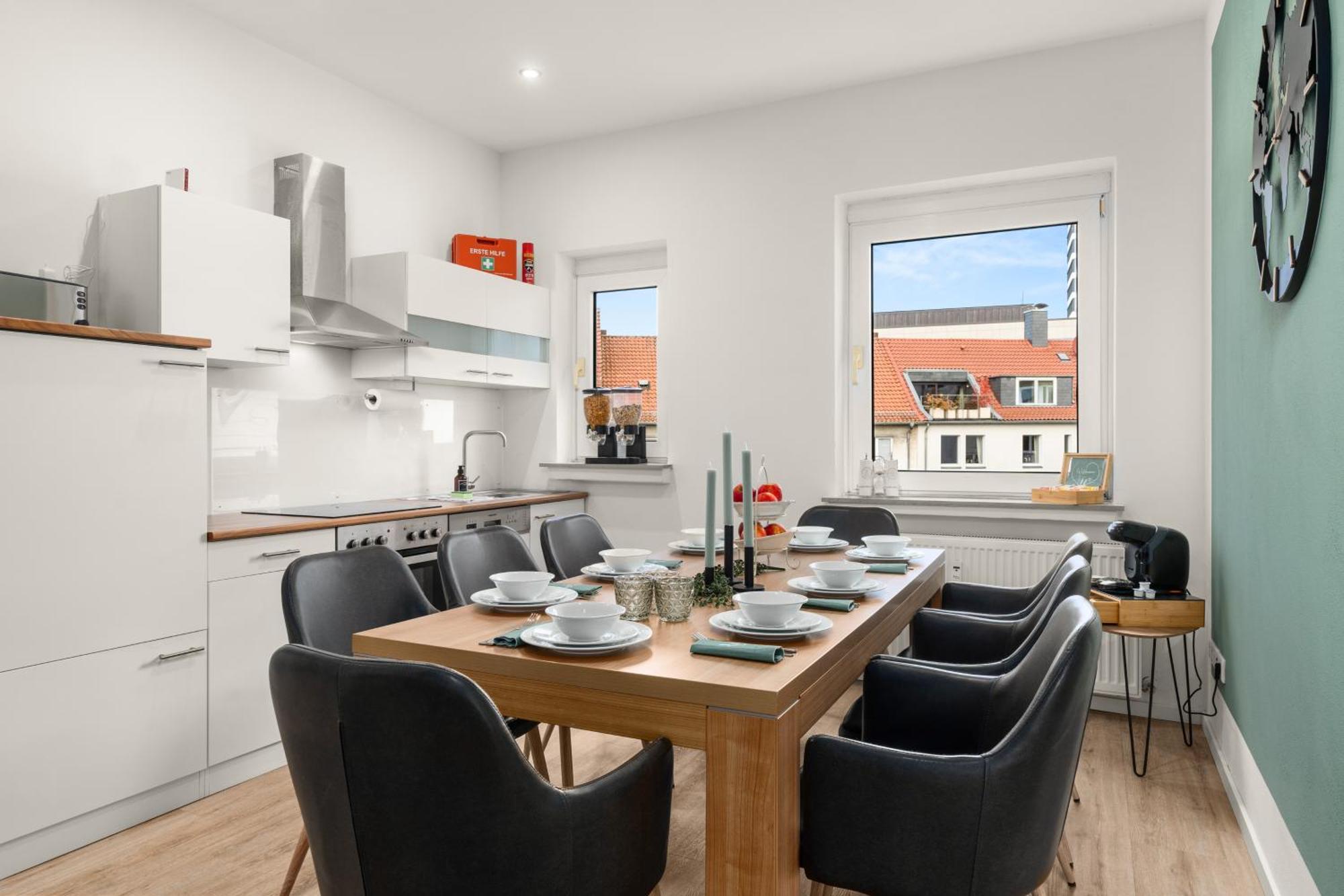 Homely-Apartment Manhattanart, Zentral, Parkplatz, Billard,Ps4, Dart, Balkon Bielefeld Dış mekan fotoğraf