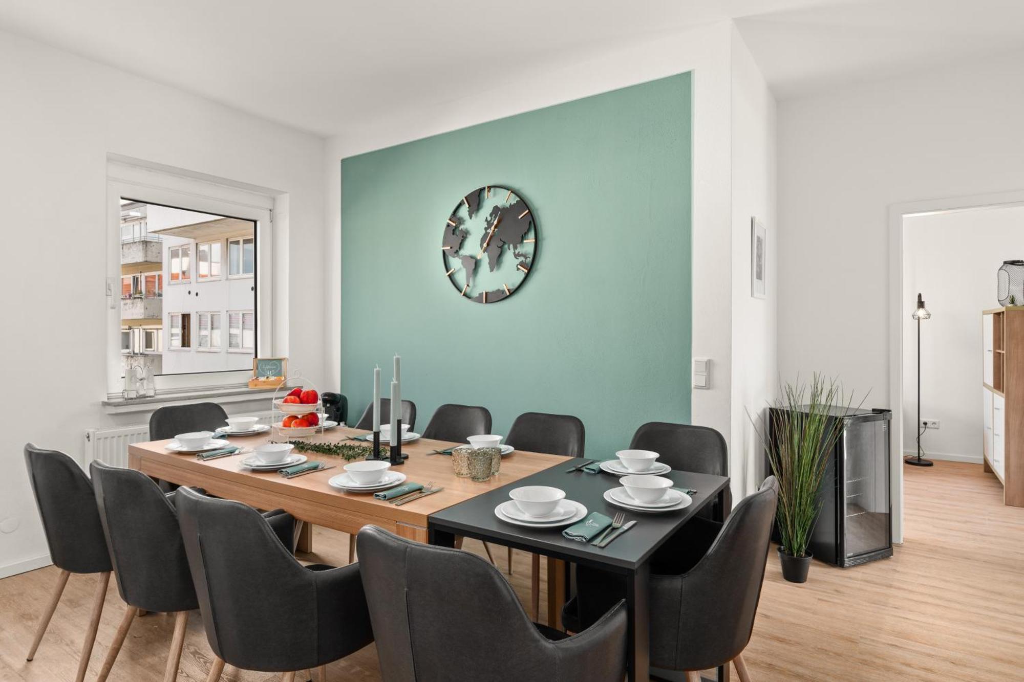 Homely-Apartment Manhattanart, Zentral, Parkplatz, Billard,Ps4, Dart, Balkon Bielefeld Dış mekan fotoğraf